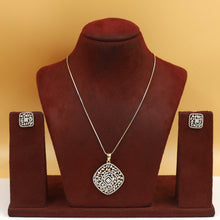 Light Zircon/AD Pendant Set 19393-69