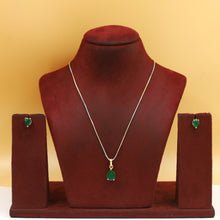 Light Zircon/AD Pendant Set 19564-08