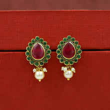 Light Polki Pendant Set 13337-21