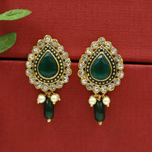 Stylish Light Weight Polki Earring 17717-21