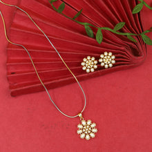 Designer Light Weight Jadau Pendant Set 19965-48