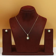 Designer Light Weight Jadau Pendant Set 19963-48