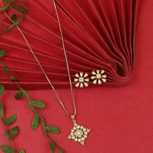 Designer Light Weight Jadau Pendant Set 19964-48
