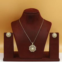Designer Light Weight Jadau Pendant Set 19959-48