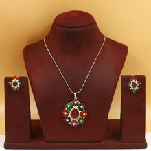 Designer Light Weight Jadau Pendant Set 19955-48
