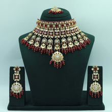 Kundan Polki Bridal Choker Set 4857-83