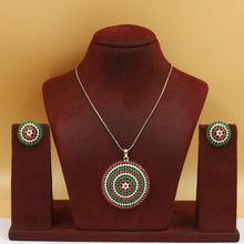 Designer Light Weight Jadau Pendant Set 19954-48