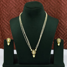 Light Polki Pendant Set 13335-21