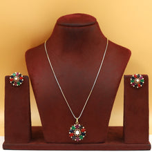 Designer Light Weight Jadau Pendant Set 19960-48