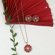 Designer Light Weight Jadau Pendant Set 19960-48