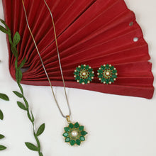 Designer Light Weight Jadau Pendant Set 19960-48
