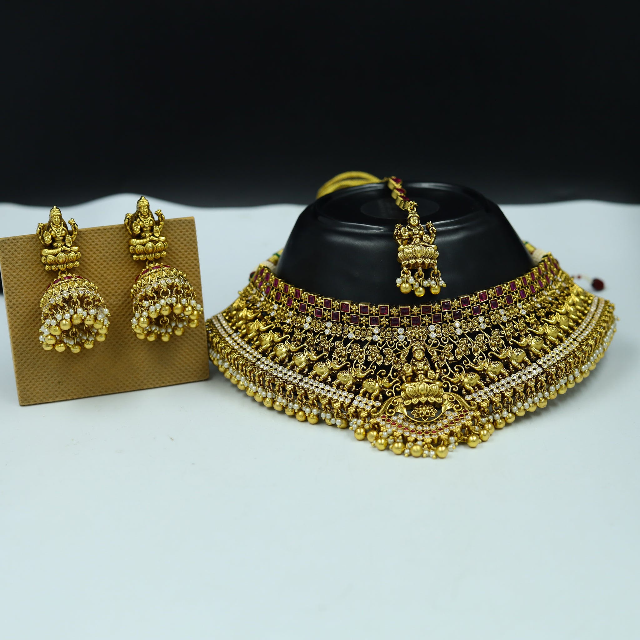 Choker Antique Necklace Set 11579-28