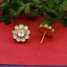 Tops/Studs Kundan Earring 10421-28