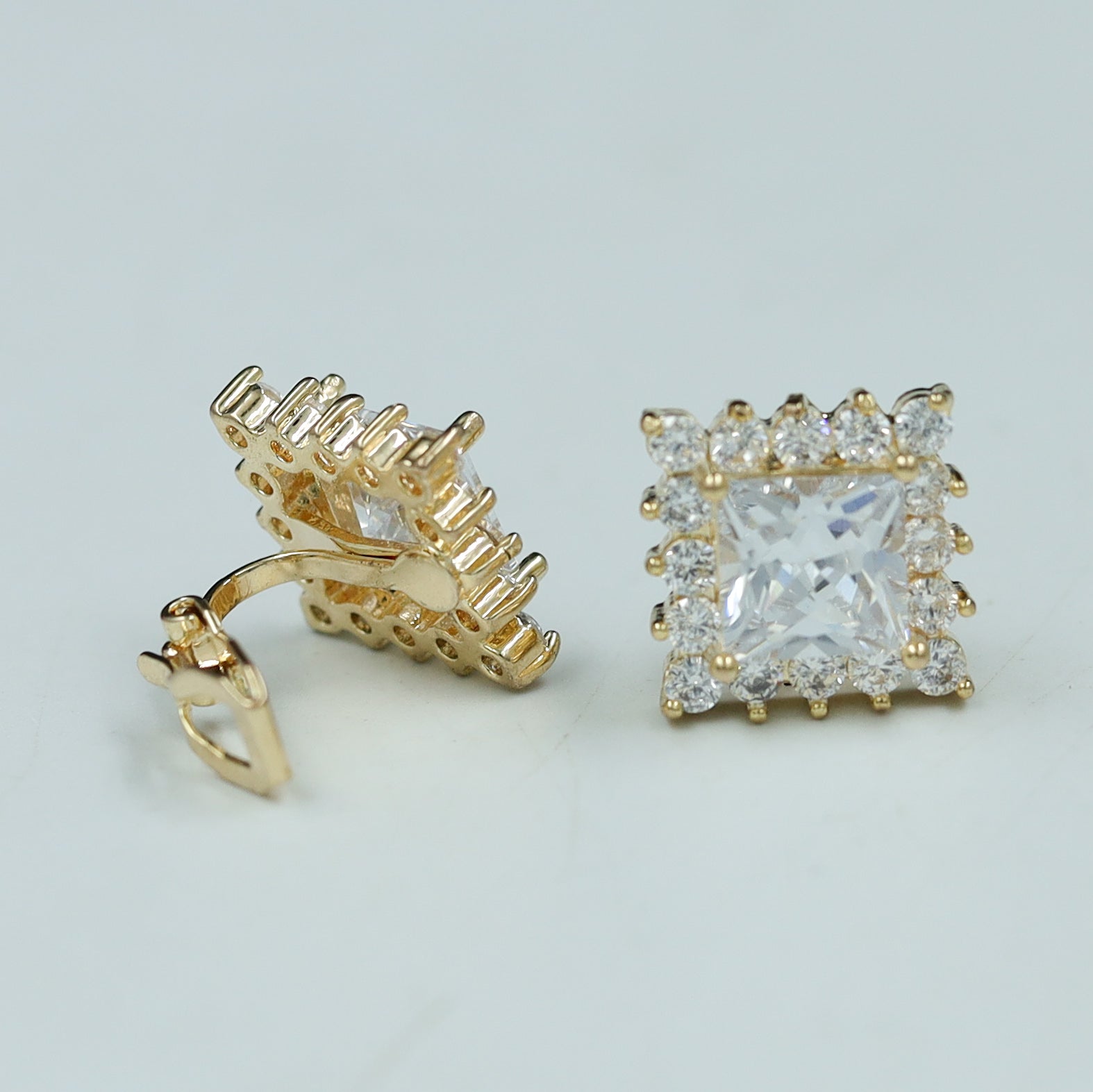 Clip On Fashion Earring 4932-33