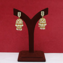 Layered Jhumki Jadau Earring 19957-48
