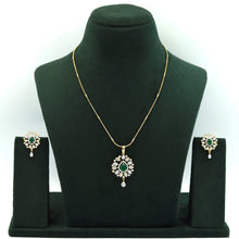 Light Zircon/AD Pendant Set 15244-69