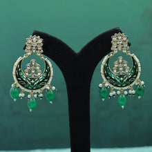 Chandbali Kundan Earring 7548-34 - Dazzles Jewellery