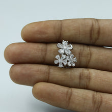 Clip On Tops/Studs Zircon/AD Earring 11152-33