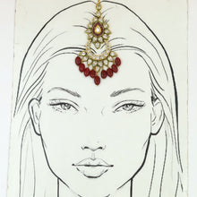 Kundan Polki Maang Tikka 1037-21