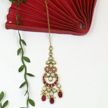 Kundan Polki Maang Tikka 4966-21