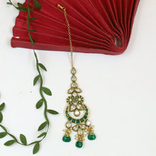 Kundan Polki Maang Tikka 4966-21