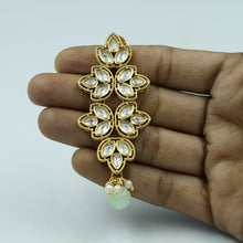 Mint Green Kundan Choker Set 19754-6938