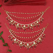 Kundan Kan Chain 19705-34