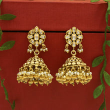 Jhumki Antique Earring 18783-28