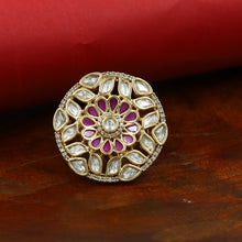 Kundan Adjustable Ring 6502-28
