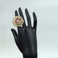Kundan Adjustable Ring 6502-28