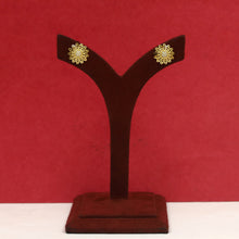 Tops/Studs Gold Plated Earring 13107-33