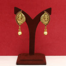 Ruby Green Temple Earring 4454-8519
