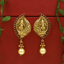 Ruby Green Temple Earring 4454-8519