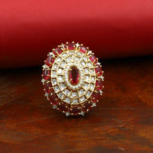 Kundan Adjustable  Ring 8212-4