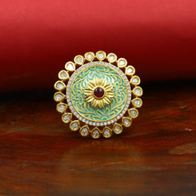 Kundan Adjustable Ring 8313-2201