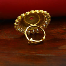 Kundan Adjustable Ring 8313-2201