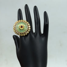 Kundan Adjustable Ring 8313-2201