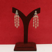 Round Neck Zircon/AD Necklace Set 19376-69