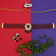 Choker Kundan Necklace Set 15497-42
