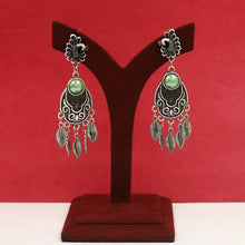 Choker Oxidized Necklace Set 18559-28