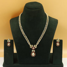 Light Polki Pendant Set 19810-21