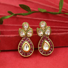 Light Polki Pendant Set 19810-21