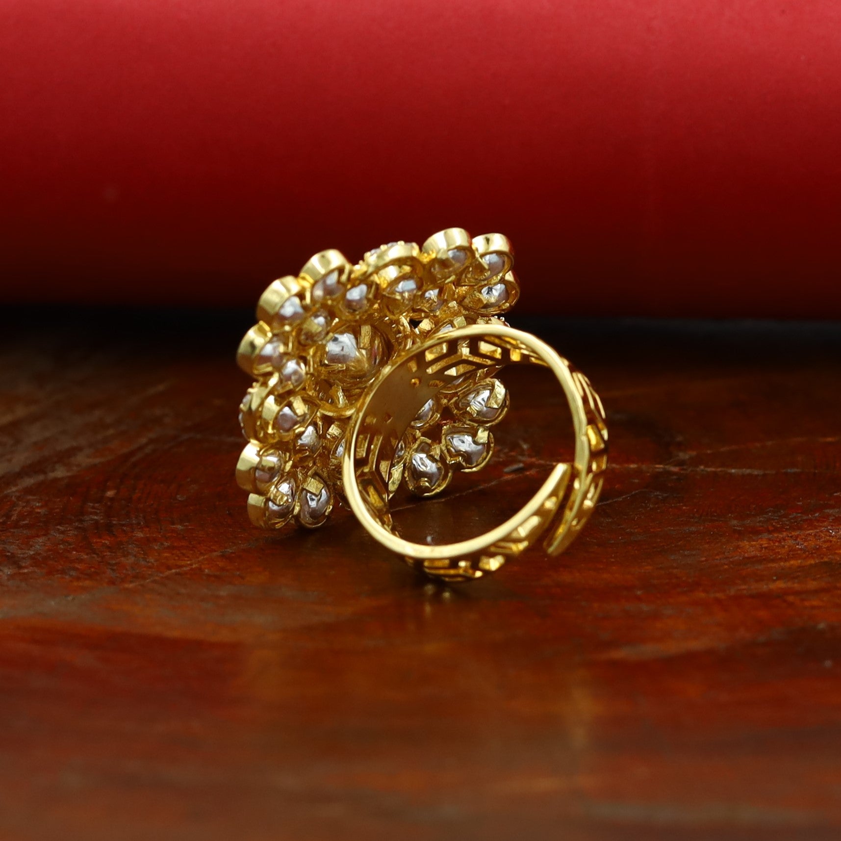 Kundan Ring 12245-28