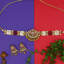 Choker Antique Necklace Set 3577-28