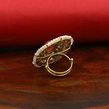 Adjustable Kundan Ring 5903-28