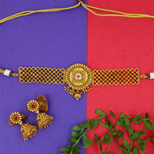 Choker Polki Necklace Set 4892-21