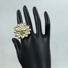 Adjustable Kundan Ring 8983-100