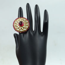 Adjustable Kundan Ring 5903-28