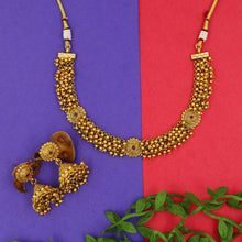 Choker Antique Necklace Set 3648-28
