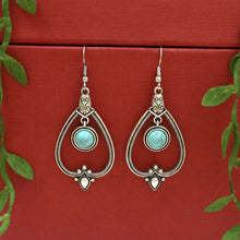 Silver Oxidized Earring 17771-33